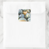 Sticker Carré Acorn Squash (Sac)
