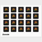 Sticker Carré Acteur Répétition (Feuille)