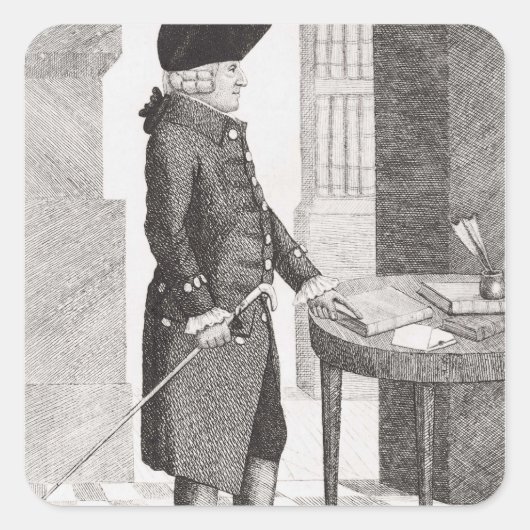 Sticker Carré Adam Smith (homonymie) (Devant)