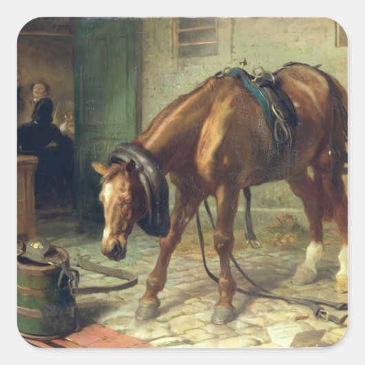 Sticker Carré Adversité (Devant)