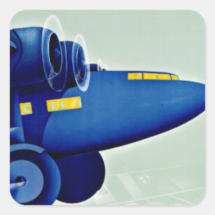 Sticker Carré Aérotransport