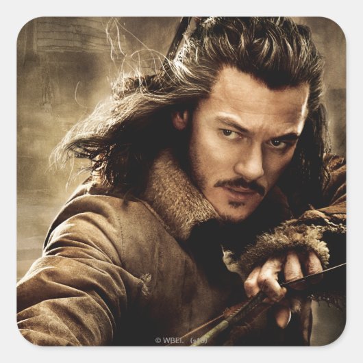 Sticker Carré Affiche de caractères BARD THE BOWMAN™ 1 (Devant)
