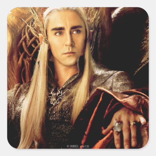 Sticker Carré Affiche de Thranduil Movie (Devant)