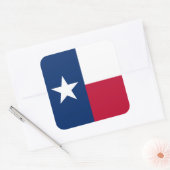Sticker Carré Afficher vos couleurs - Texas (Enveloppe)