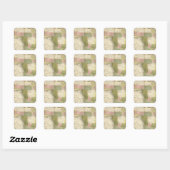 Sticker Carré Afrique 25 (Feuille)