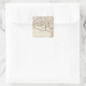 Sticker Carré Afrique du Nord (Sac)