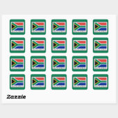 Sticker Carré Afrique du Sud (Feuille)