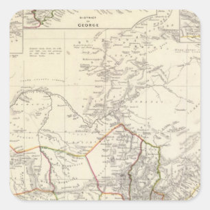 Sticker Carré Afrique du Sud