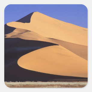 Sticker Carré Afrique, Namibie, Sesriem et Sossusvlei Namib
