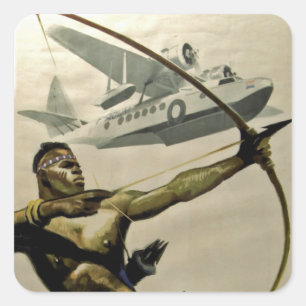 Sticker Carré Afromaritime