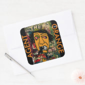 STICKER CARRÉ AGENT ORANGE HYBRID (Enveloppe)