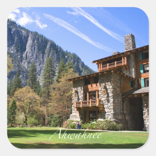 Sticker Carré Ahwahnee (Devant)