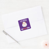 Sticker Carré Aïd Al Adha Moubarak Pour Musulman (Enveloppe)