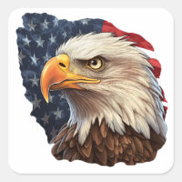 Aigle à drapeau américain