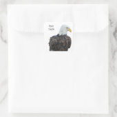 Sticker Carré Aigle de Bald (Sac)