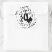 Sticker Carré Aikido : Se développer (Sac)