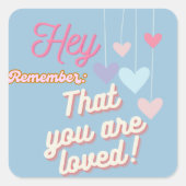 Sticker Carré Aimé (Devant)