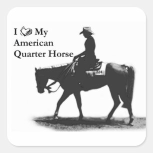 Sticker Carré Aimer mon pavé de souris QH