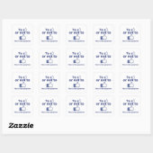 Sticker Carré Aimer ou ne pas aimer (Feuille)