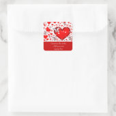Sticker Carré Aimer toujours_ (Sac)