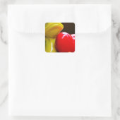 Sticker Carré Aimez-moi...Je suis Lonley (Sac)