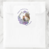 Sticker Carré aimez votre mère (Sac)