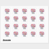 Sticker Carré Aimez-vous (Feuille)