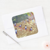 Sticker Carré Aire de jeux Sri Lanka 1998 (Enveloppe)