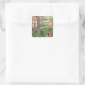 Sticker Carré Ajouter 18855 Avril : courtiser les couples, d'un  (Sac)