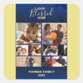 Sticker Carré Ajouter Photos Blessé Année Photo (Devant)