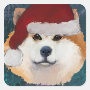 STICKER CARRÉ AKITA