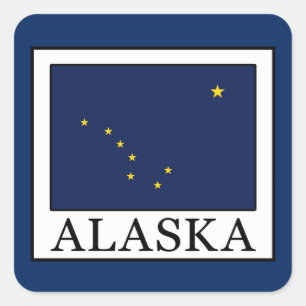 Sticker Carré Alaska