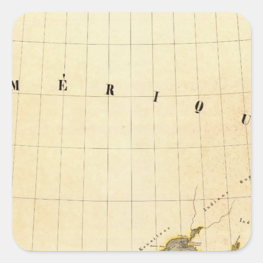 Sticker Carré Alaska 13 (Devant)