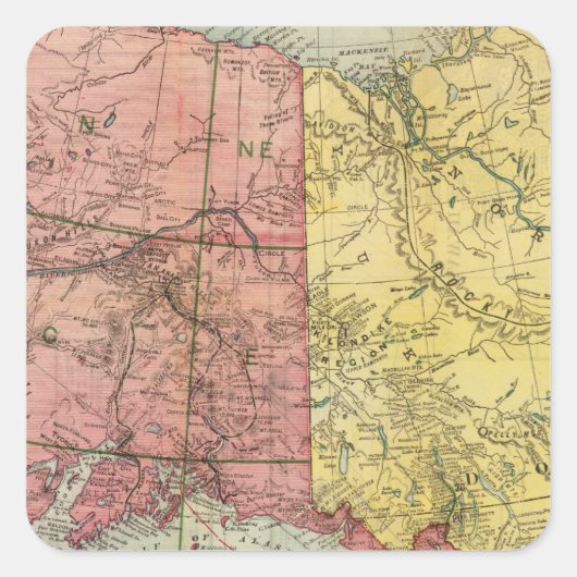 Sticker Carré Alaska 6 (Devant)