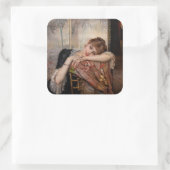 Sticker Carré Albert Edelfeel - La Parisienne / Virginie (Sac)