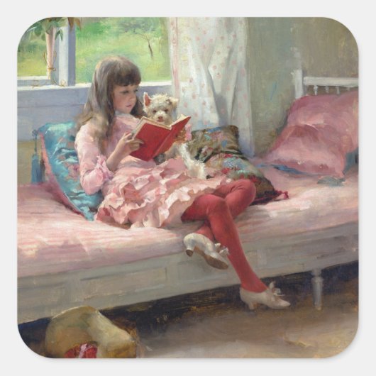 Sticker Carré Albert Edelfeel - Les bons amis (Devant)