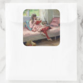 Sticker Carré Albert Edelfeel - Les bons amis (Sac)