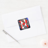 Sticker Carré Alef Flag (Enveloppe)