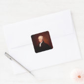 Sticker Carré Alexander Hamilton (Enveloppe)