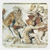 Sticker Carré Alexander Sarcophagus (Devant)