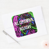 STICKER CARRÉ ALGÈBRE KUSH (Enveloppe)