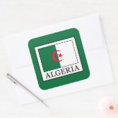 Sticker Carré Algérie (Enveloppe)