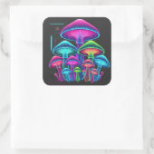Sticker Carré Algorithmes Agaric (Sac)