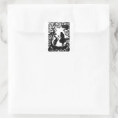 Sticker Carré Alice au pays des merveilles (Sac)