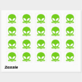 Sticker Carré Alien [Étranger] Tang Dao ► Script en thaï (Feuille)