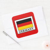 Sticker Carré Allemagne (Enveloppe)