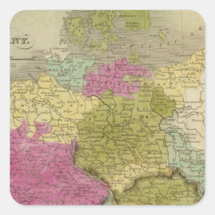 Sticker Carré Allemagne 20