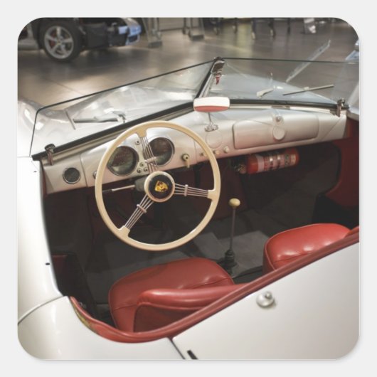 Sticker Carré Allemagne, Baden-Wurttemberg, 2 (Devant)