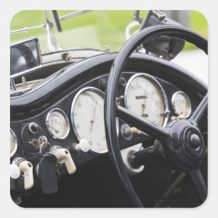 Sticker Carré Allemagne, Bayern-Bavière, Munich. BMW Welt Car 3