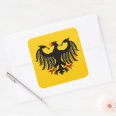 Sticker Carré Allemand Eagle (Enveloppe)